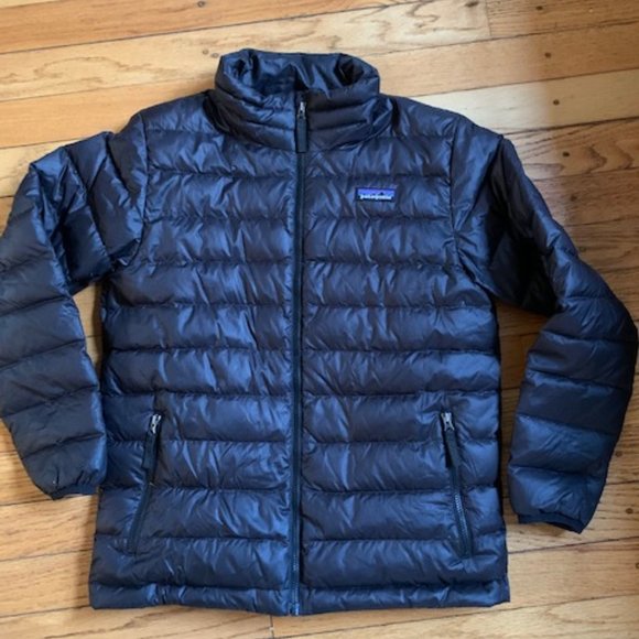 Patagonia Kids' Down Sweater Jacket Black M